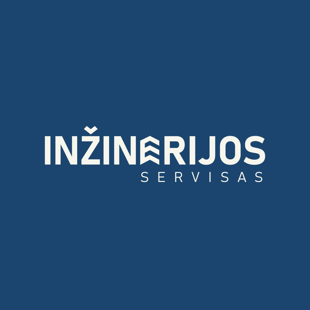 Inžinerijos serviso logotipo simbolis