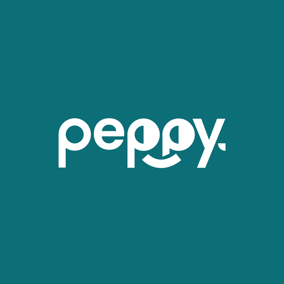 Peppy logotipo grafika